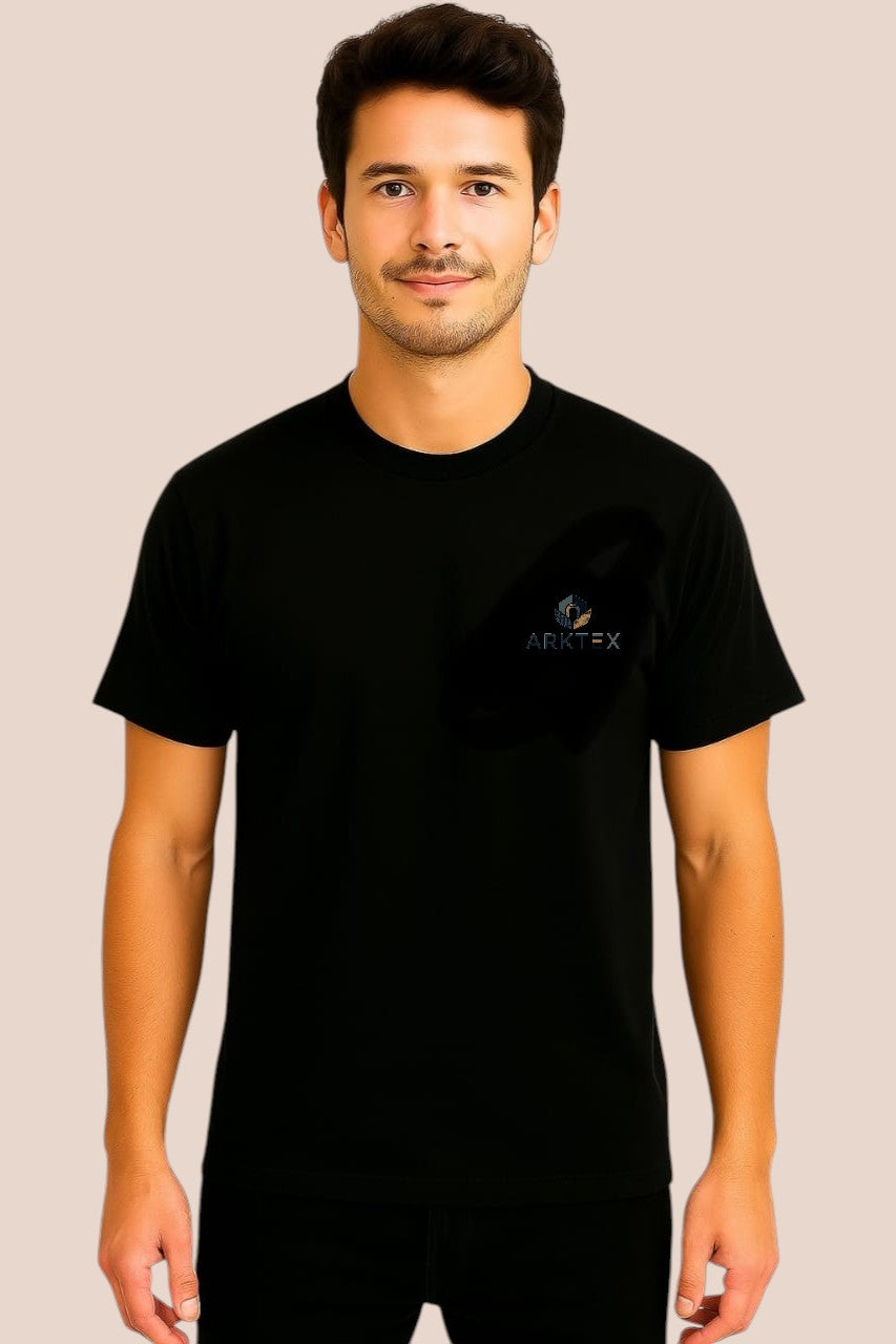 Arktex Cotton Regular Fit T-shirt for Men & Women | Summer Casual Streetwear