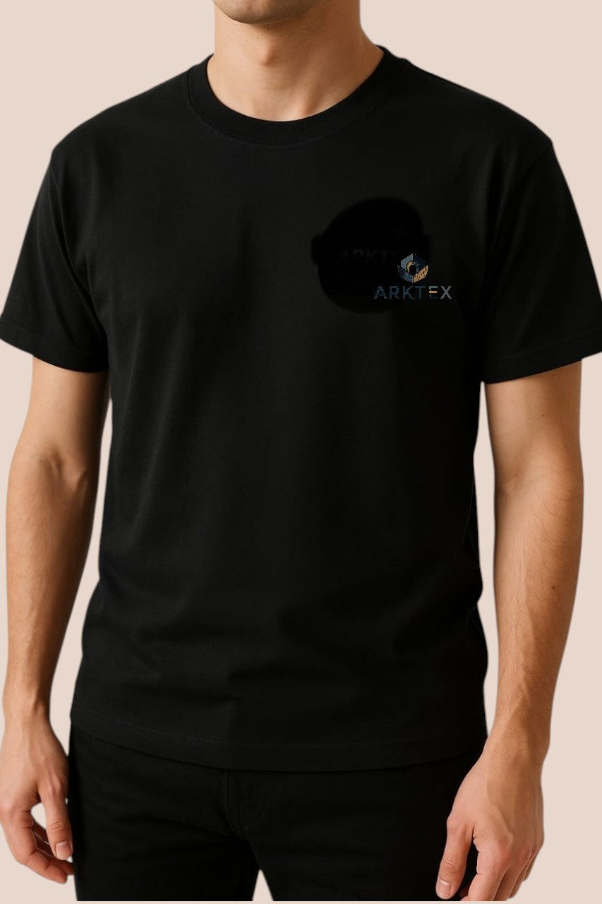 Arktex Cotton Regular Fit T-shirt for Men & Women | Summer Casual Streetwear