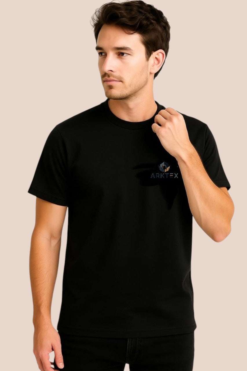 Arktex Cotton Regular Fit T-shirt for Men & Women | Summer Casual Streetwear